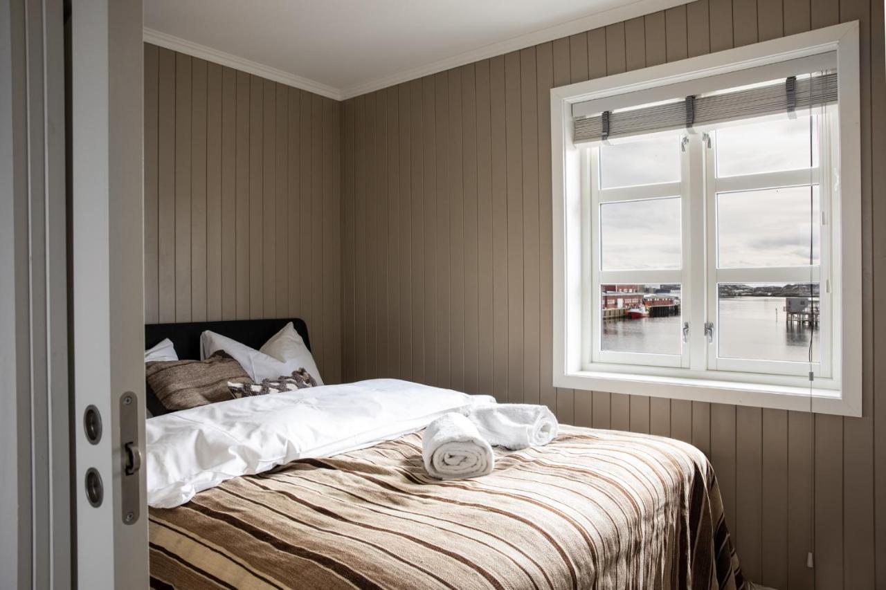 Solsiden Brygge Rorbuer Otel Ballstad Dış mekan fotoğraf
