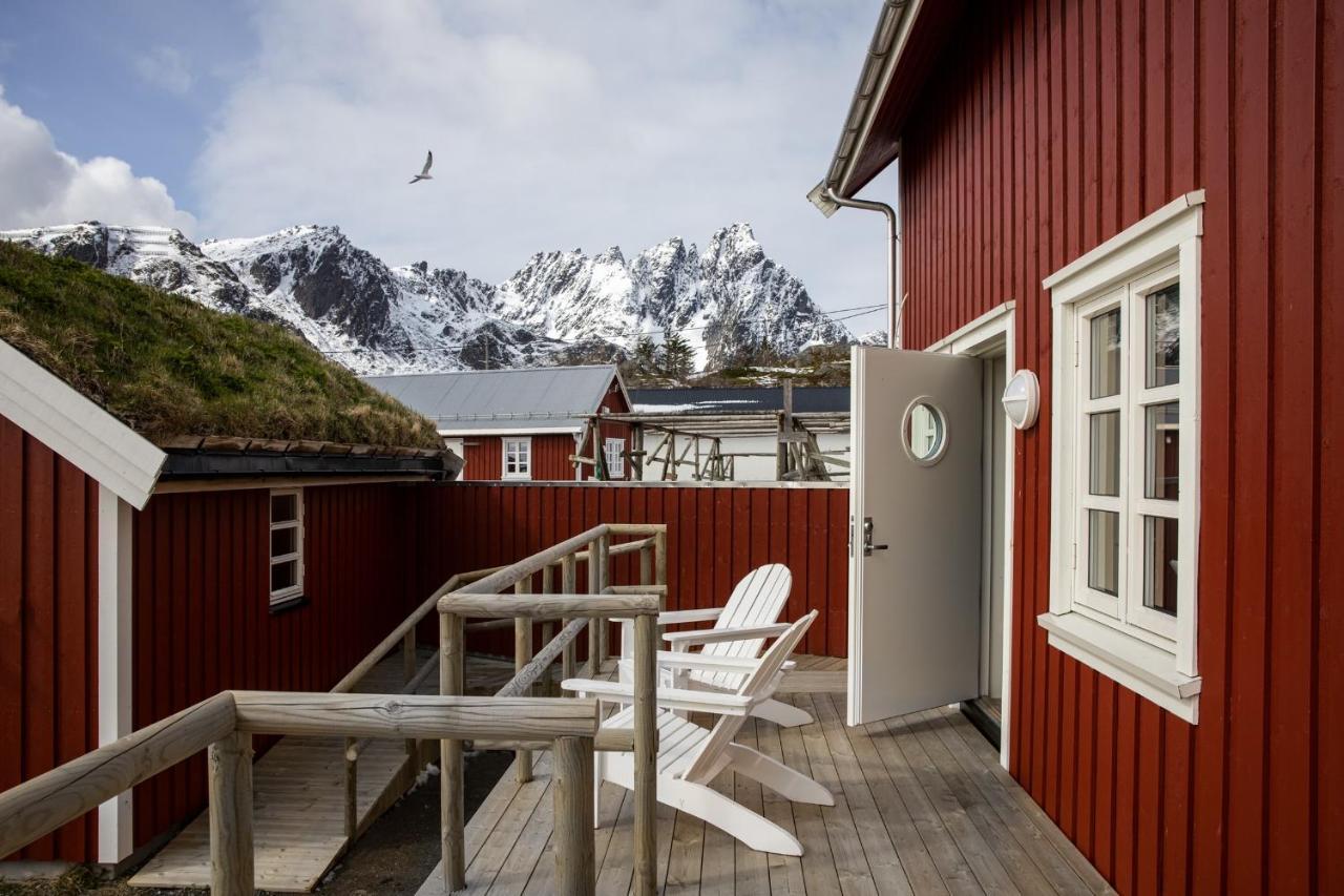 Solsiden Brygge Rorbuer Otel Ballstad Dış mekan fotoğraf