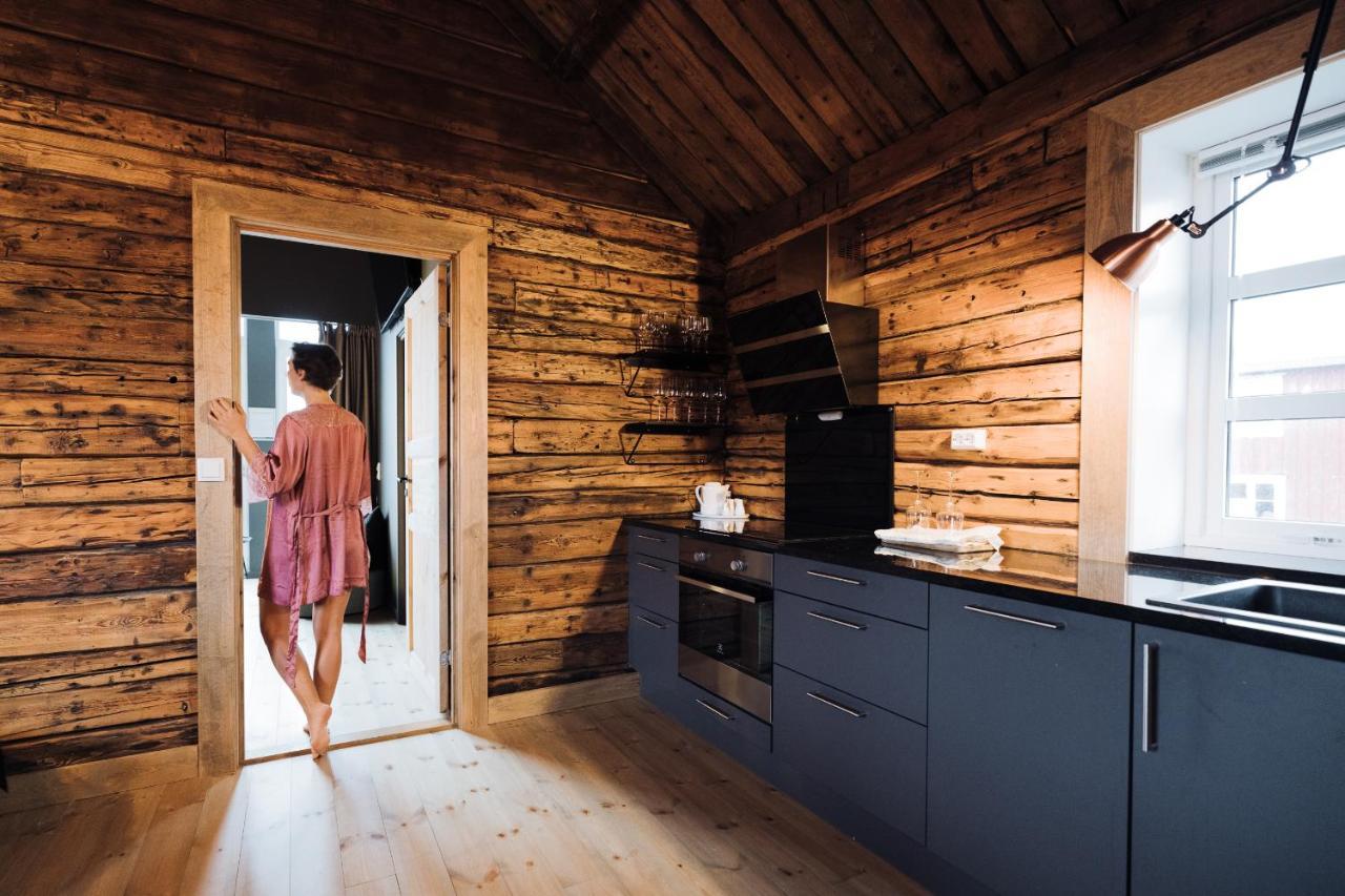 Solsiden Brygge Rorbuer Otel Ballstad Dış mekan fotoğraf