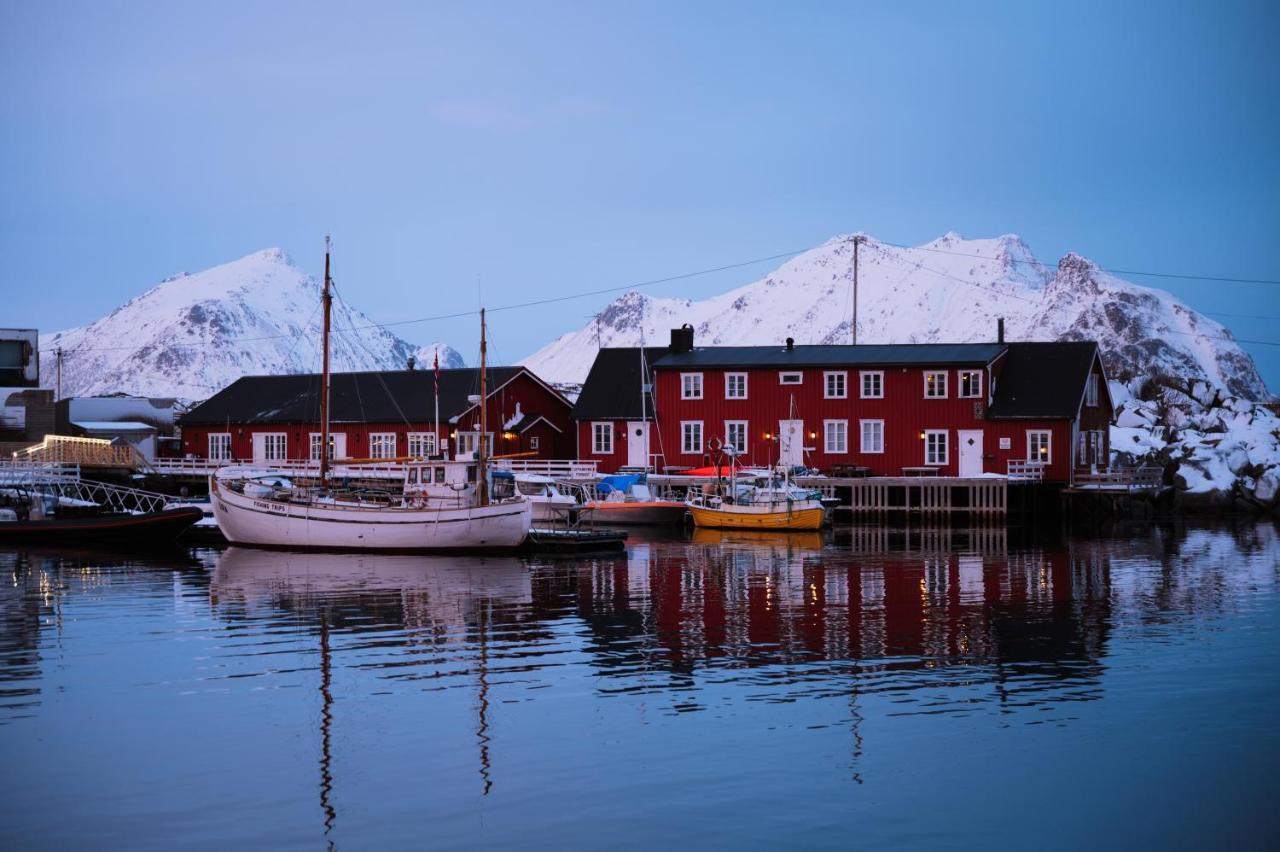 Solsiden Brygge Rorbuer Otel Ballstad Dış mekan fotoğraf