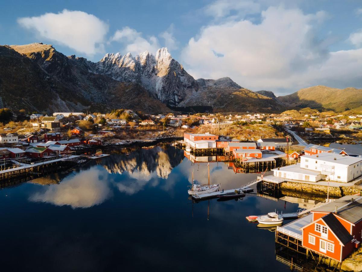Solsiden Brygge Rorbuer Otel Ballstad Dış mekan fotoğraf