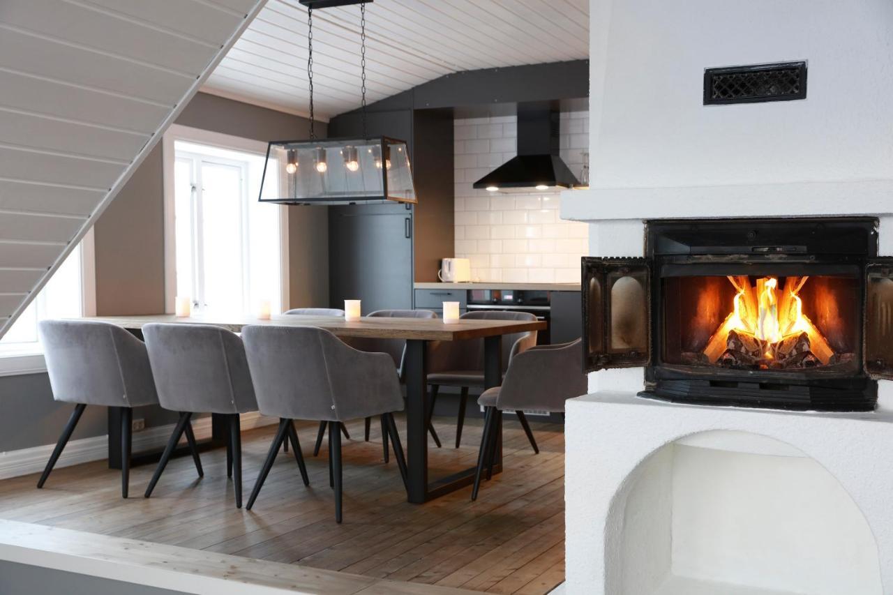 Solsiden Brygge Rorbuer Otel Ballstad Dış mekan fotoğraf