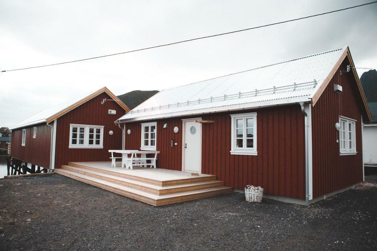 Solsiden Brygge Rorbuer Otel Ballstad Dış mekan fotoğraf