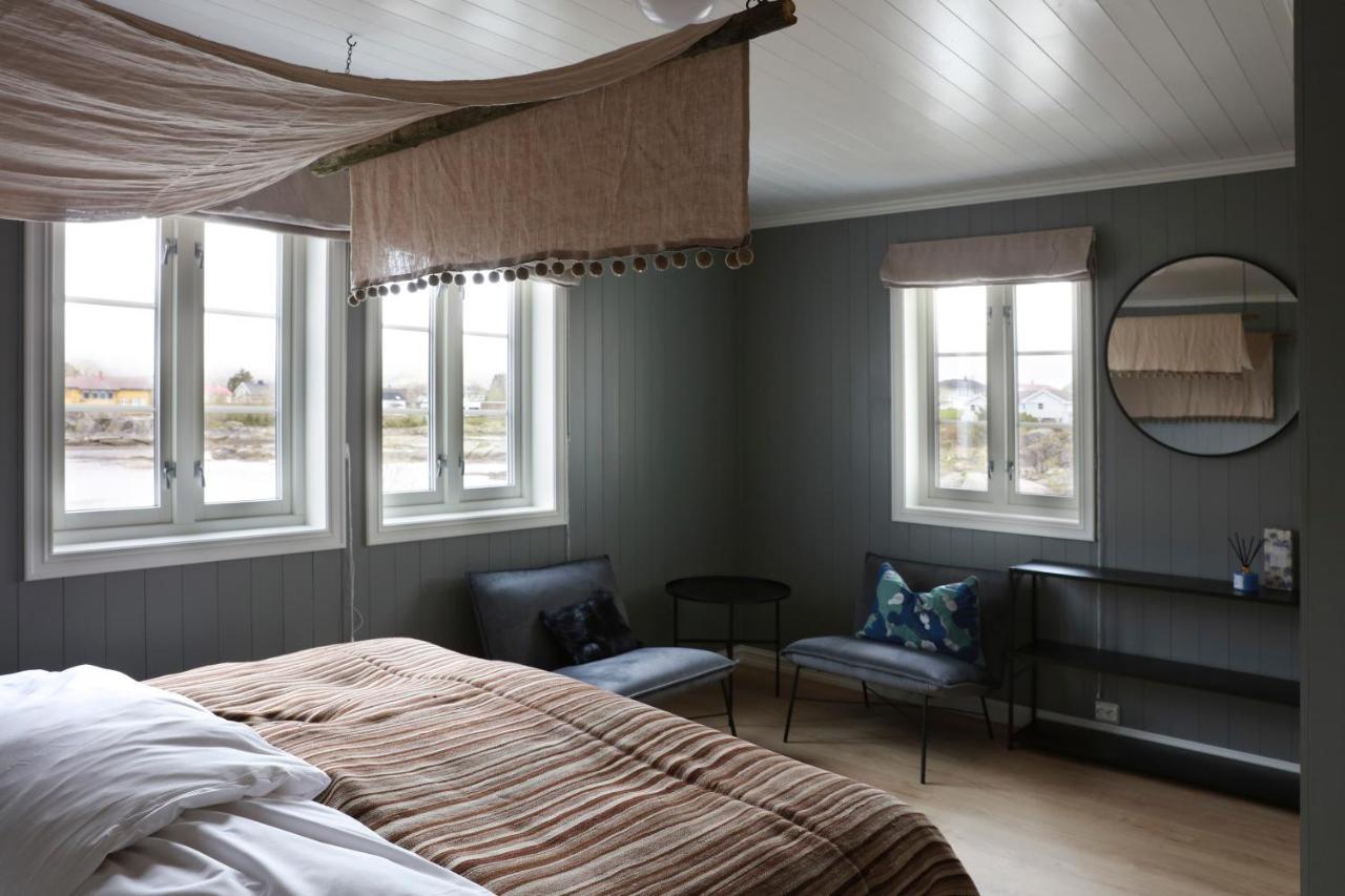 Solsiden Brygge Rorbuer Otel Ballstad Dış mekan fotoğraf